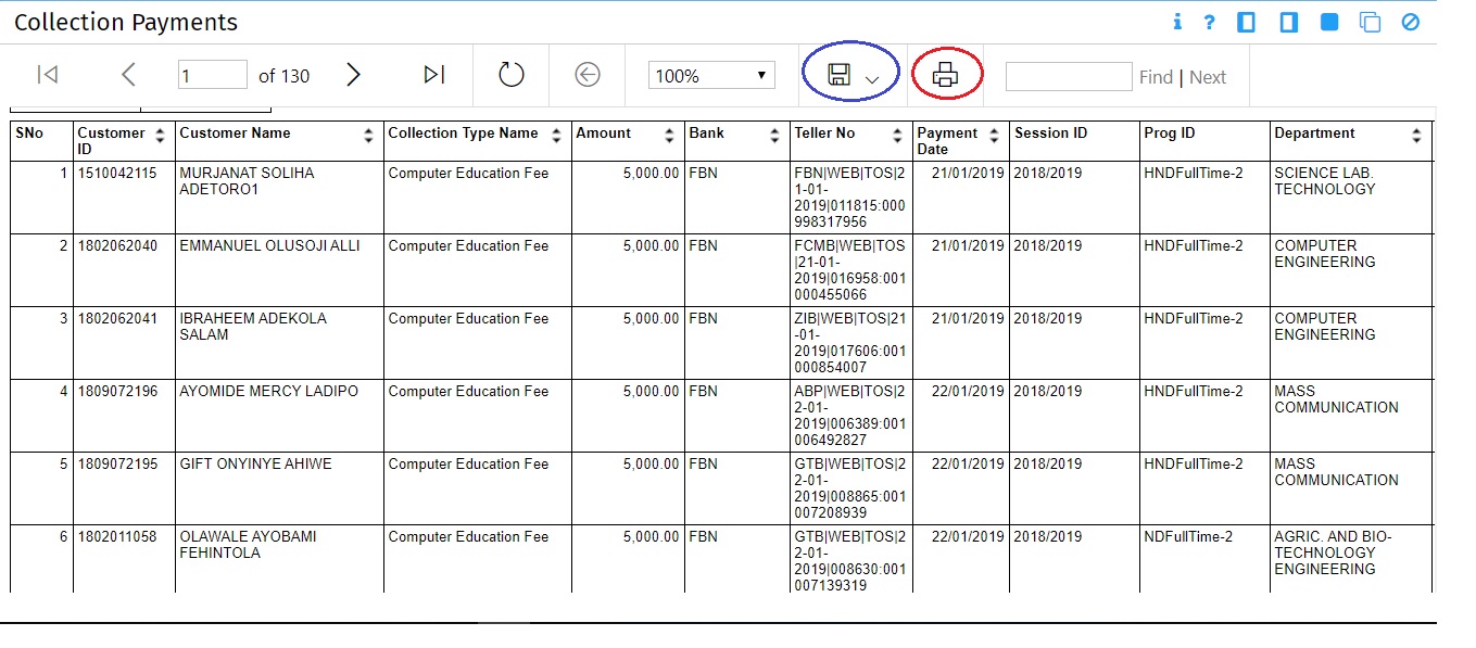 Collections Reporting Premier Help