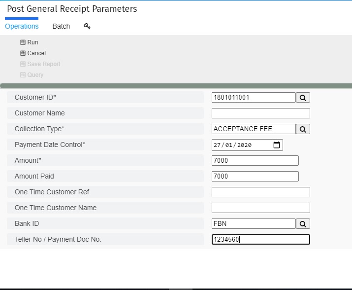 Post Collection Receipt Premier Help